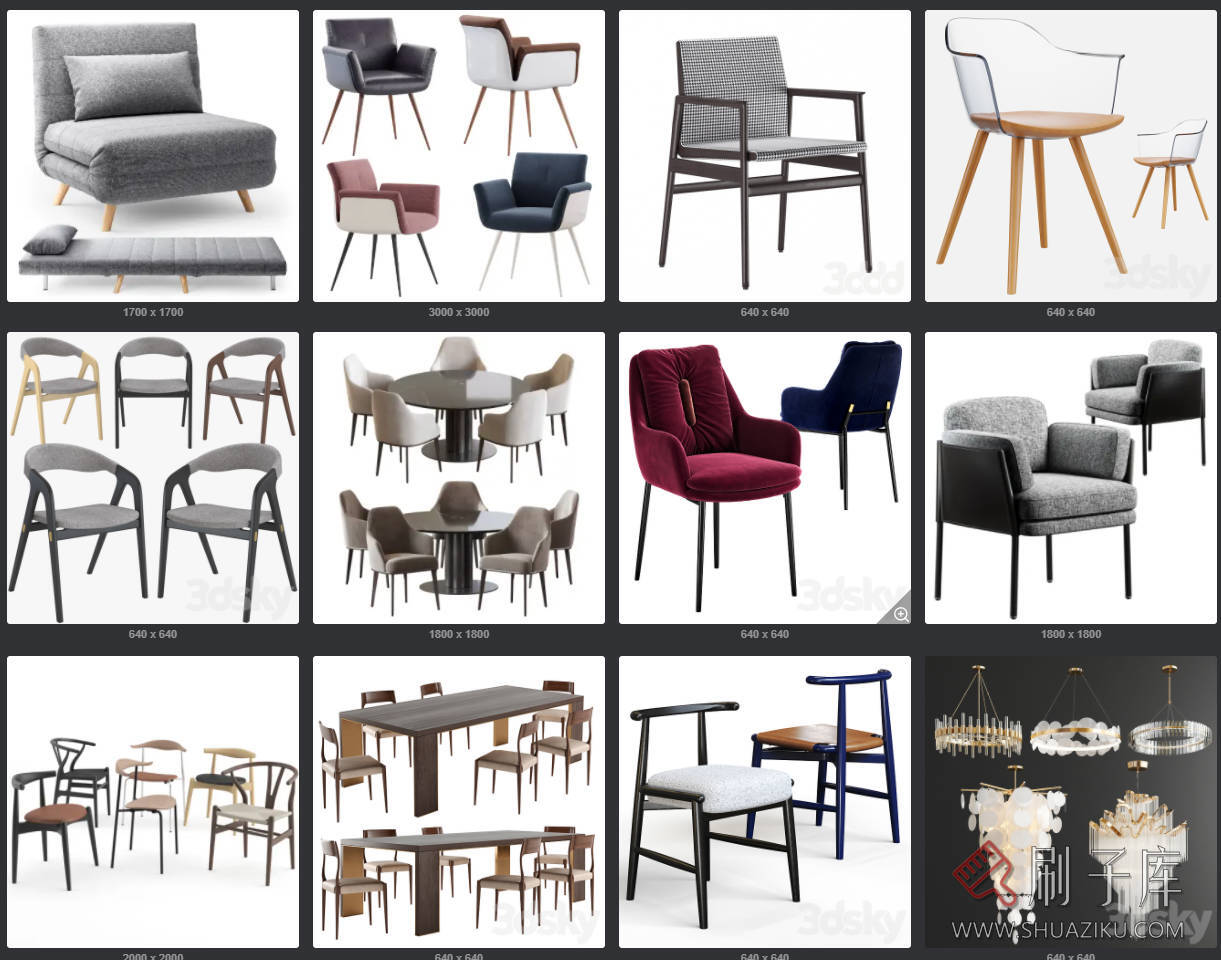 图片[1]-3DDD/3DSKY PRO 模型 – 最新模型-刷子库