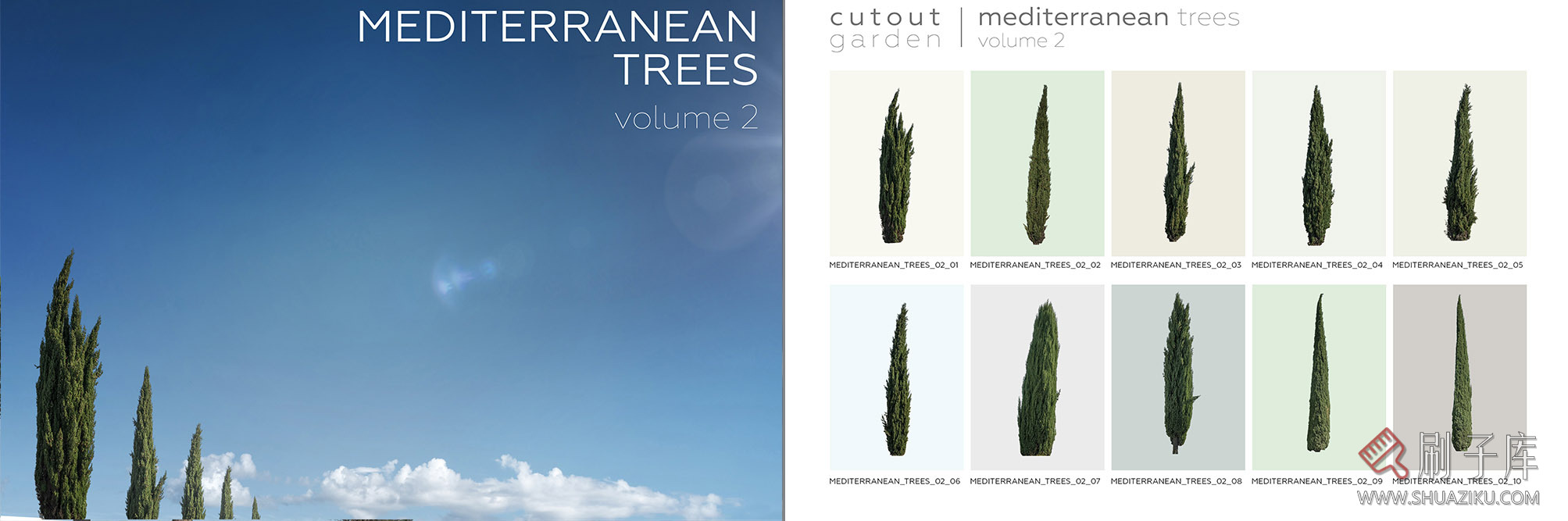 390个顶级效果图后期树合集,PSD+PNG+PDF/25G-11 390个顶级效果图后期树合集,PSD+PNG+PDF/25G-11