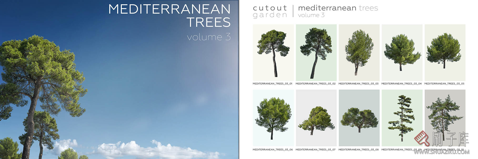 390个顶级效果图后期树合集,PSD+PNG+PDF/25G-12 390个顶级效果图后期树合集,PSD+PNG+PDF/25G-12