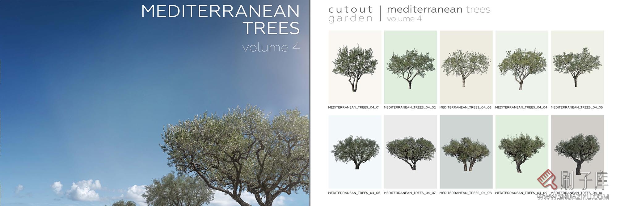 390个顶级效果图后期树合集,PSD+PNG+PDF/25G-13 390个顶级效果图后期树合集,PSD+PNG+PDF/25G-13