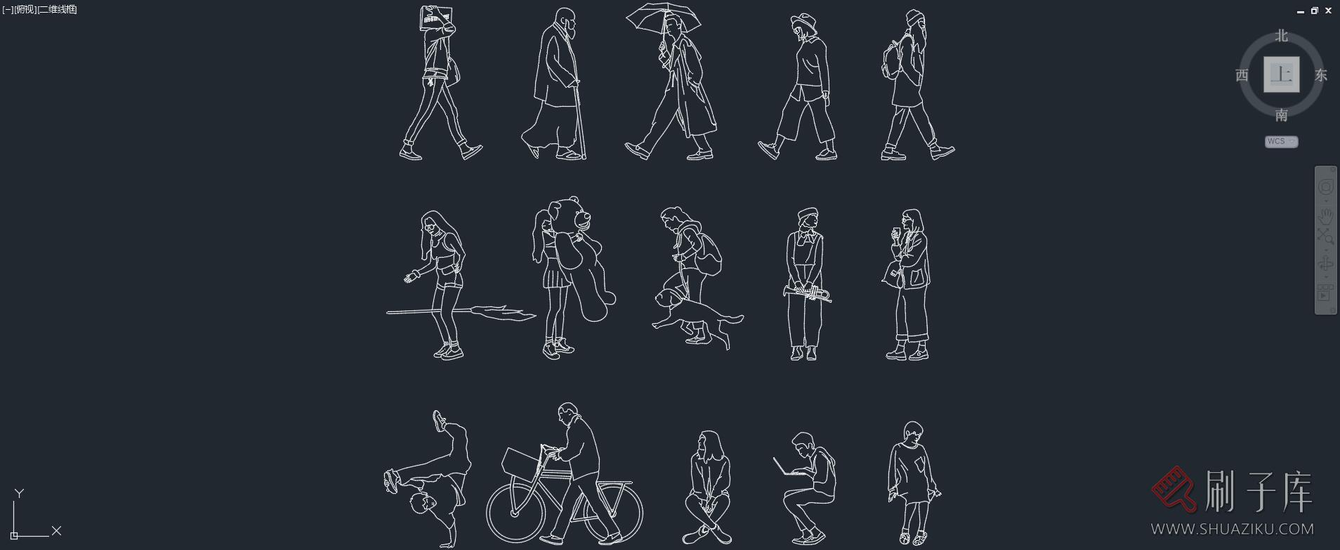 15个创意立面人物图集,AI+CAD+PSD+PNG-2 15个创意立面人物图集,AI+CAD+PSD+PNG-2