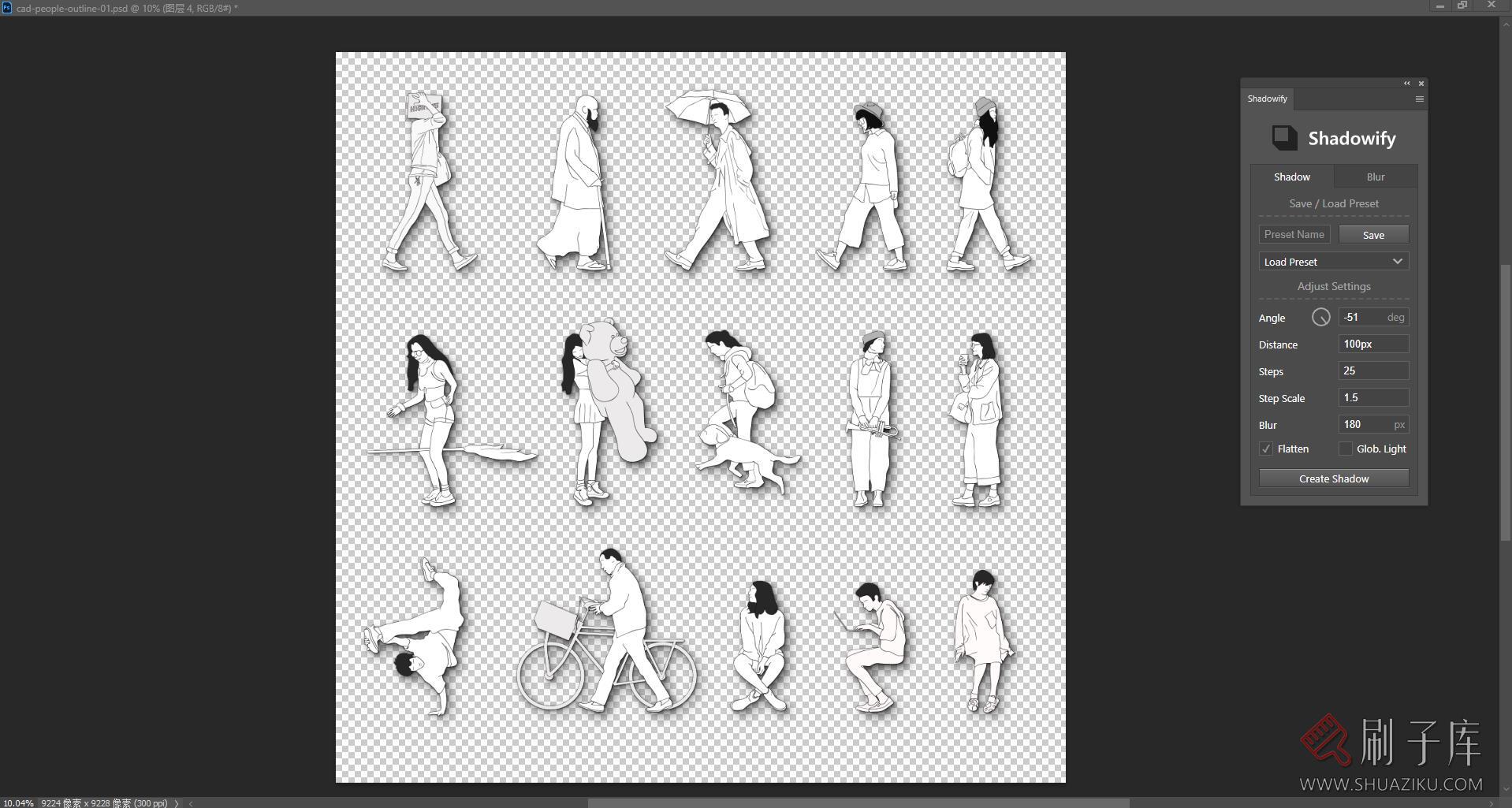 15个创意立面人物图集,AI+CAD+PSD+PNG-3 15个创意立面人物图集,AI+CAD+PSD+PNG-3