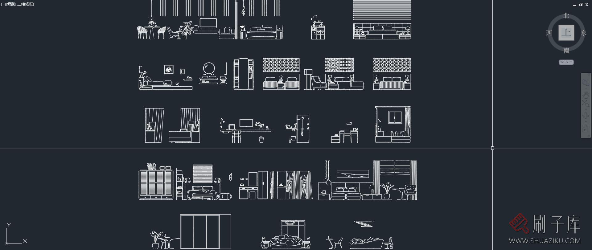 20个酒店民宿立面图集，AI+CAD+JPG-2