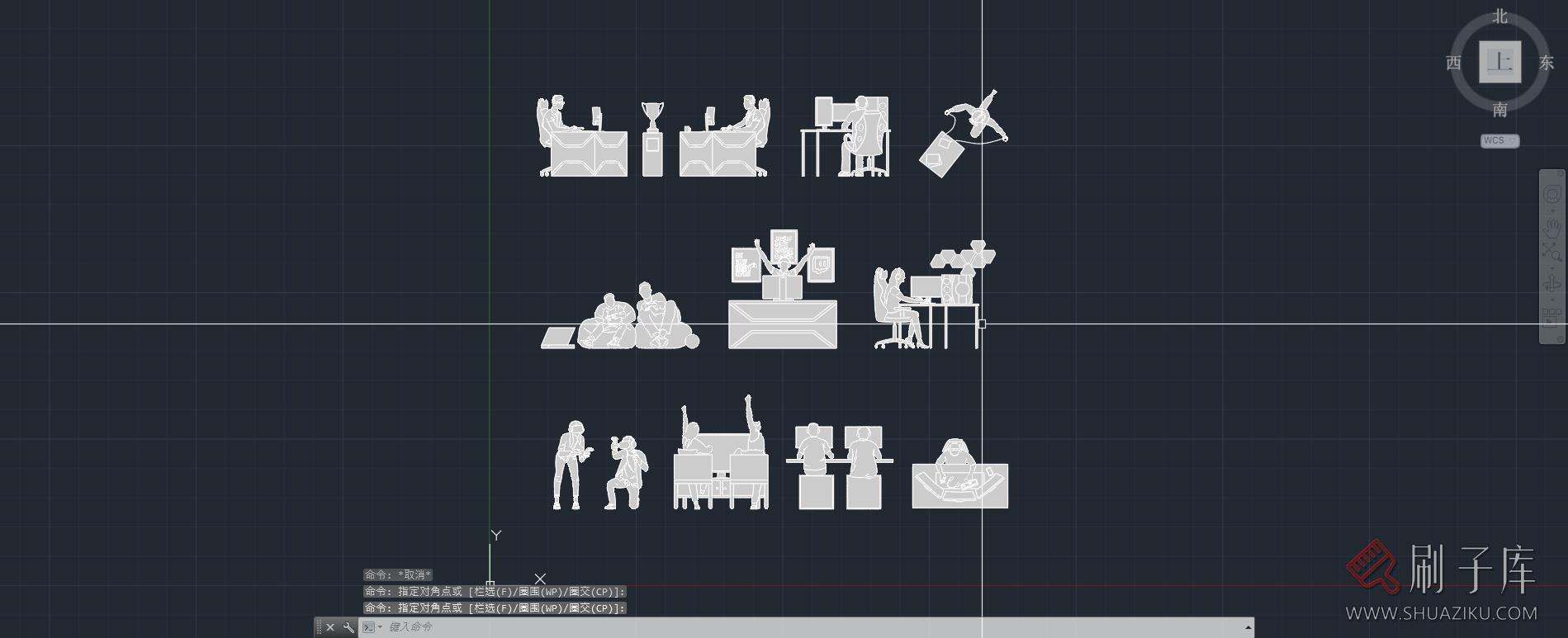 11个矢量游戏对战场景图集,AI+CAD+PNG-2 11个矢量游戏对战场景图集,AI+CAD+PNG-2