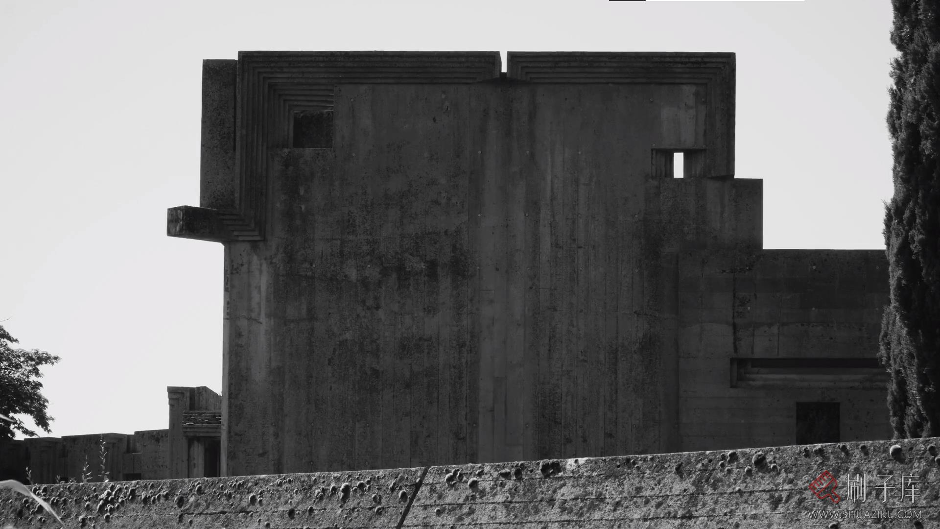 解构大师-卡洛·斯卡帕-布里昂家族墓园-刷子库