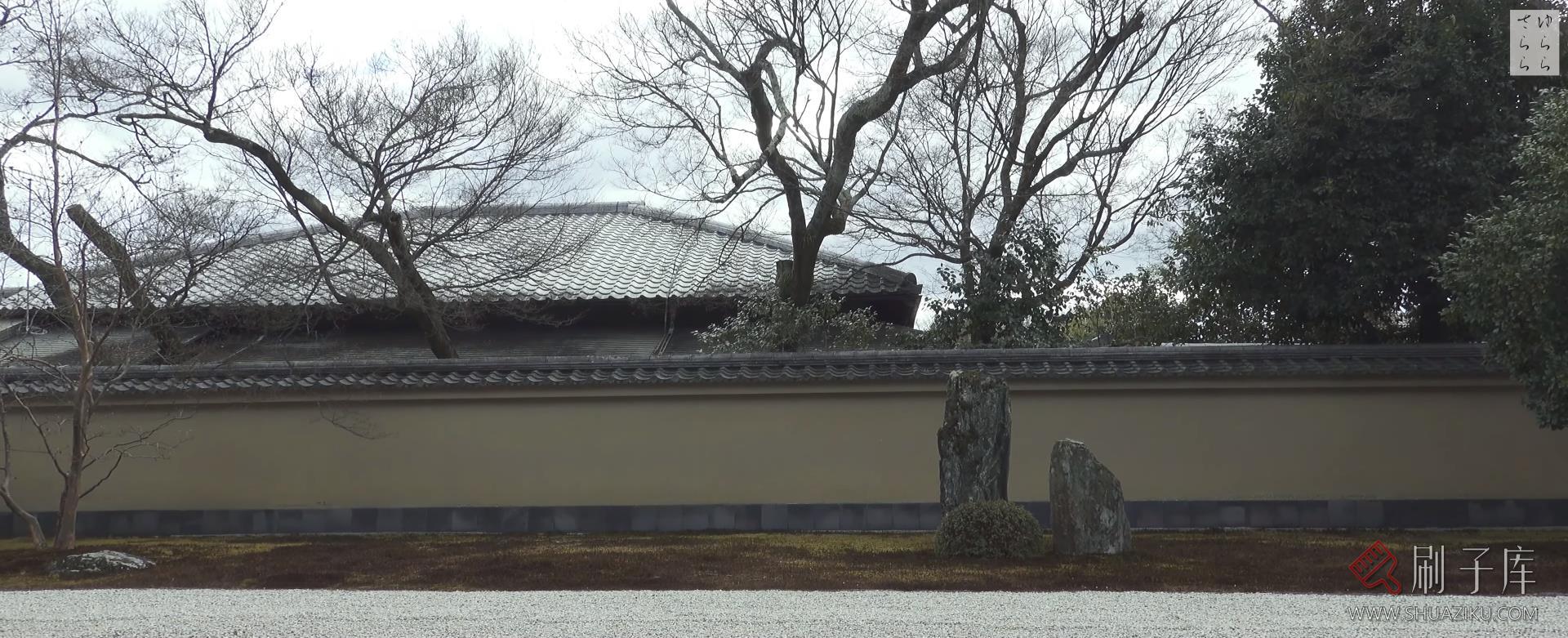 [4K]黄梅院・大德寺OUBAI-IN GARDEN-日式侘寂庭院-5