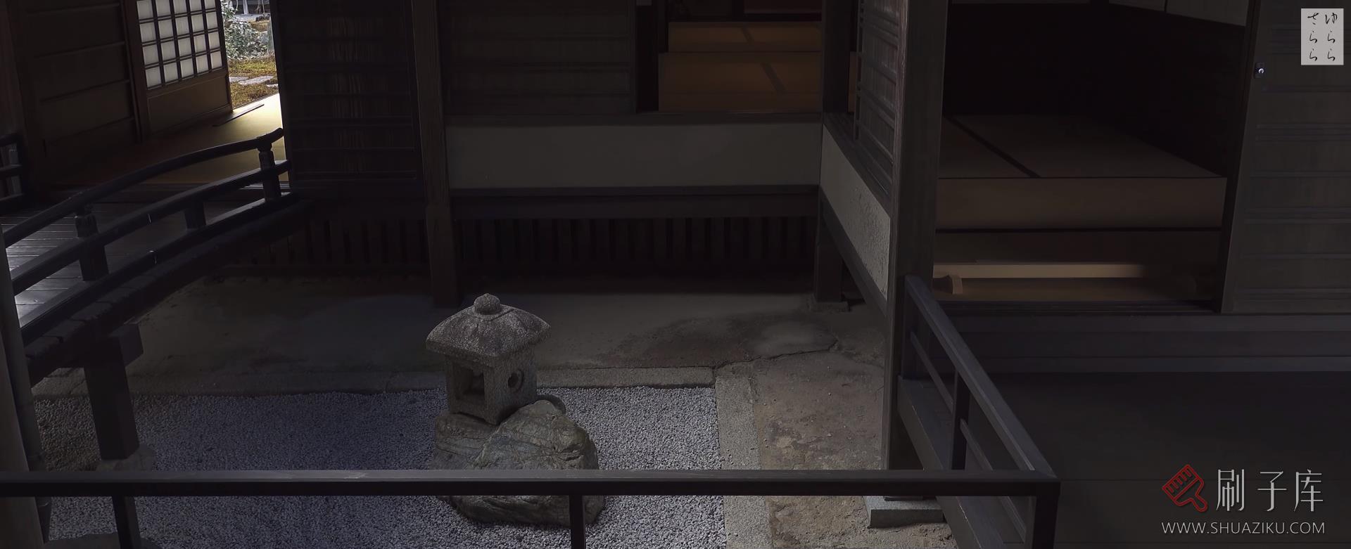 [4K]黄梅院・大德寺OUBAI-IN GARDEN-日式侘寂庭院-7