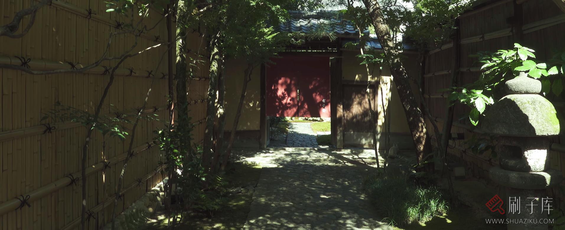 [4K]有斐斎·弘道馆Yuuhisai Koudoukan-日式侘寂庭院-刷子库