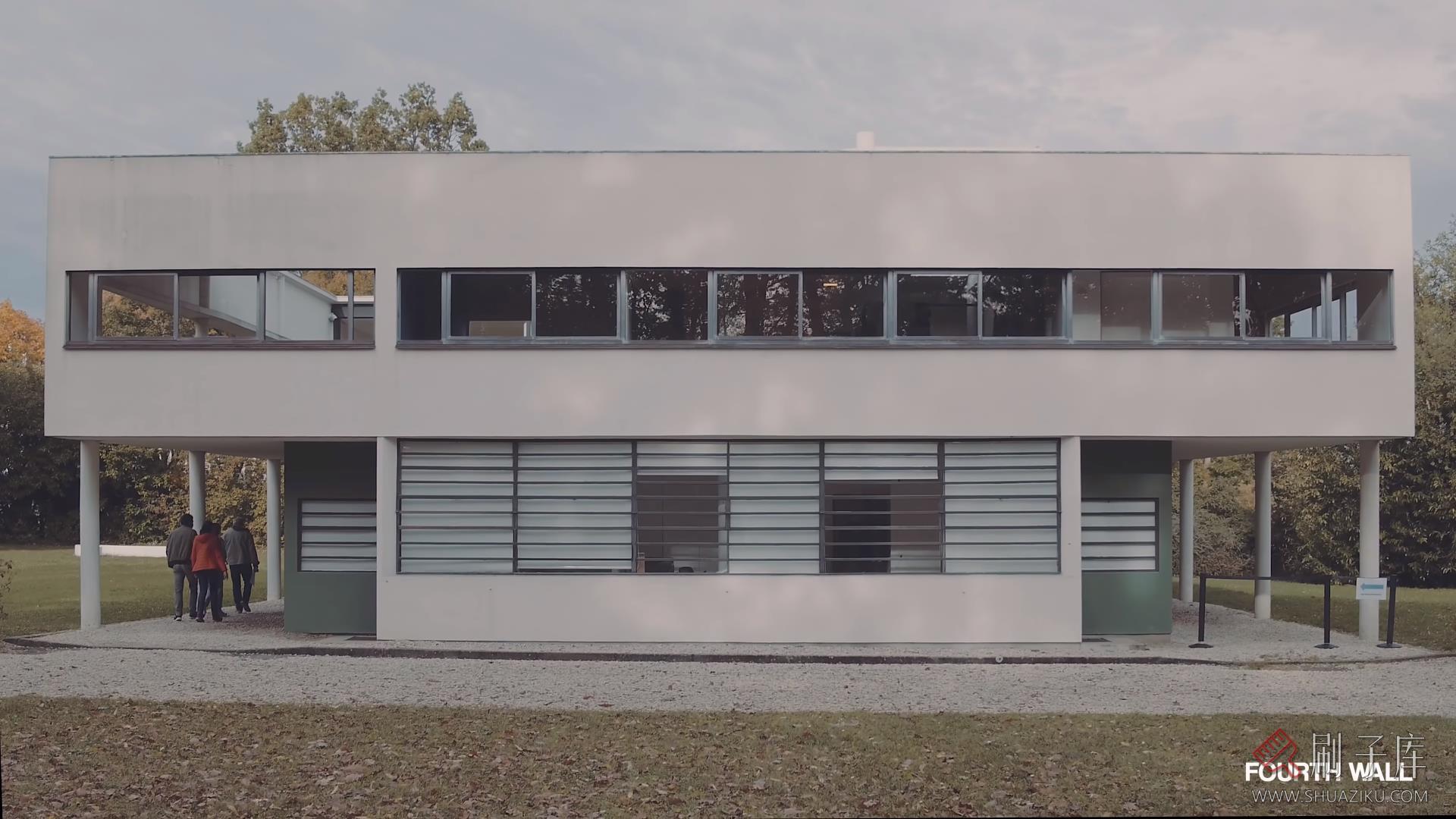 4K-勒·柯布西耶-萨伏伊别墅-刷子库