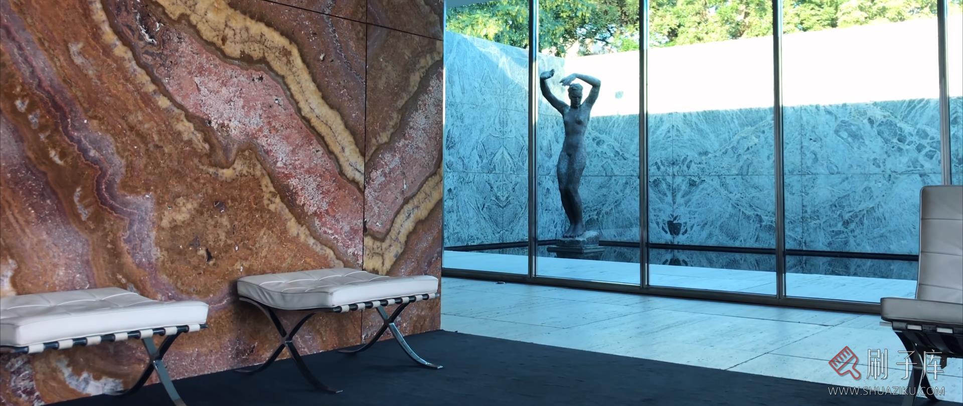 4K-密斯·凡德罗-巴塞罗那世博会德国馆-4