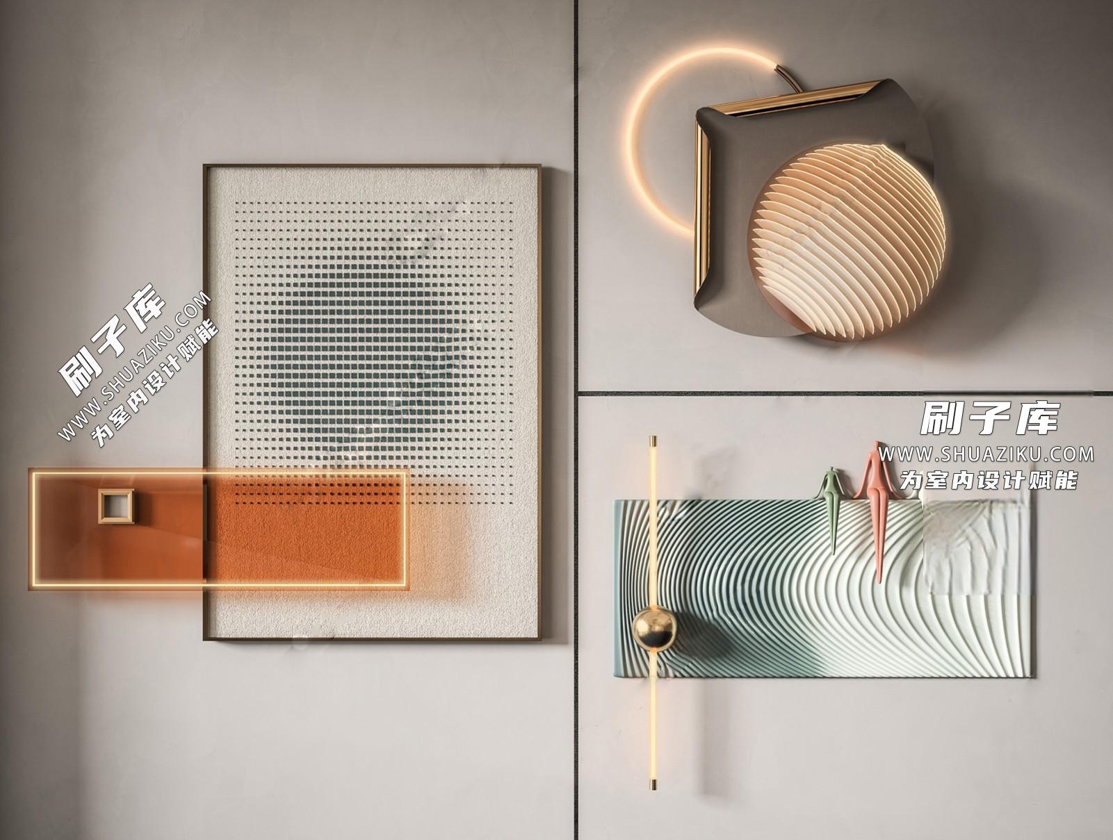 图片[6]-精选墙饰3dmax模型-刷子库