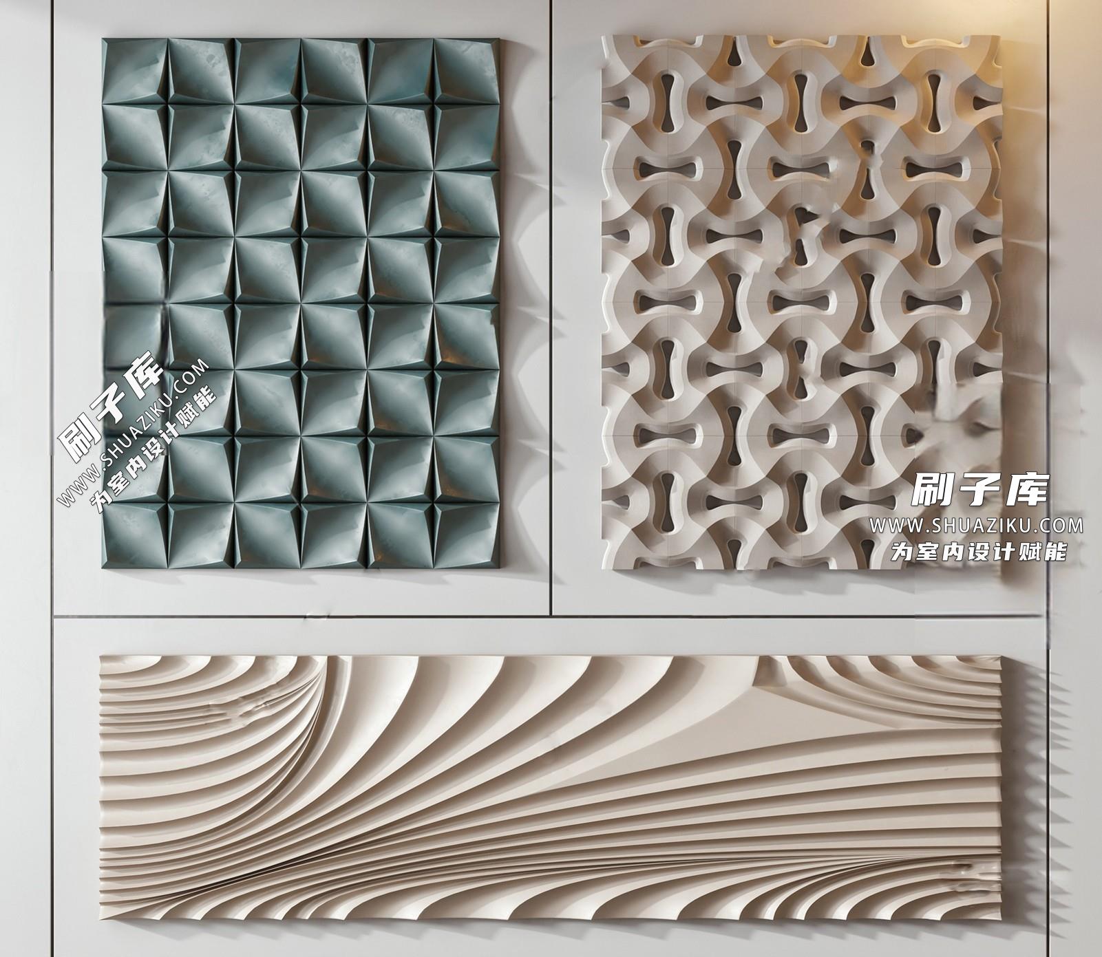 图片[8]-精选墙饰3dmax模型-刷子库