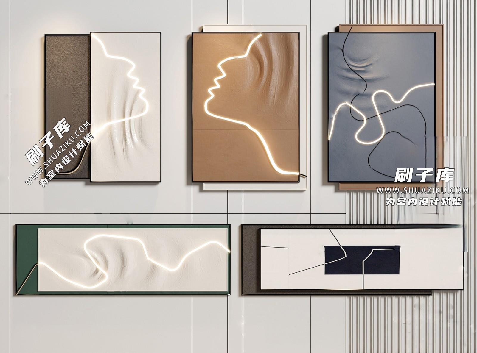 图片[9]-精选墙饰3dmax模型-刷子库