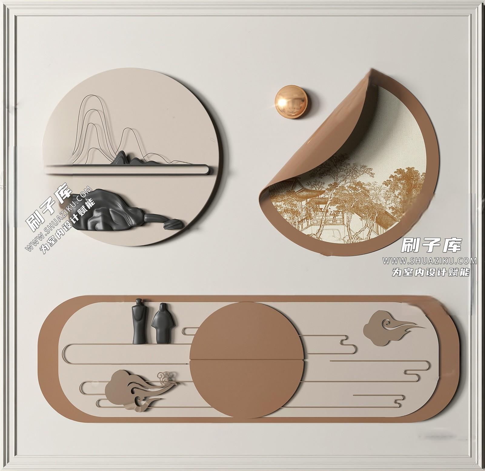 图片[14]-精选墙饰3dmax模型-刷子库