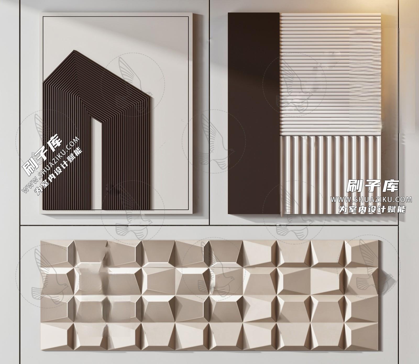 图片[21]-精选墙饰3dmax模型-刷子库