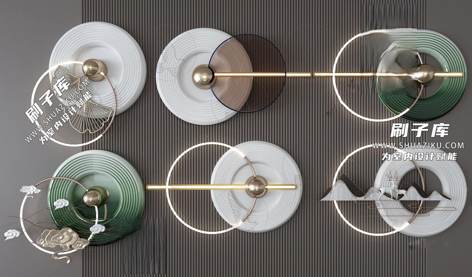 图片[26]-精选墙饰3dmax模型-刷子库