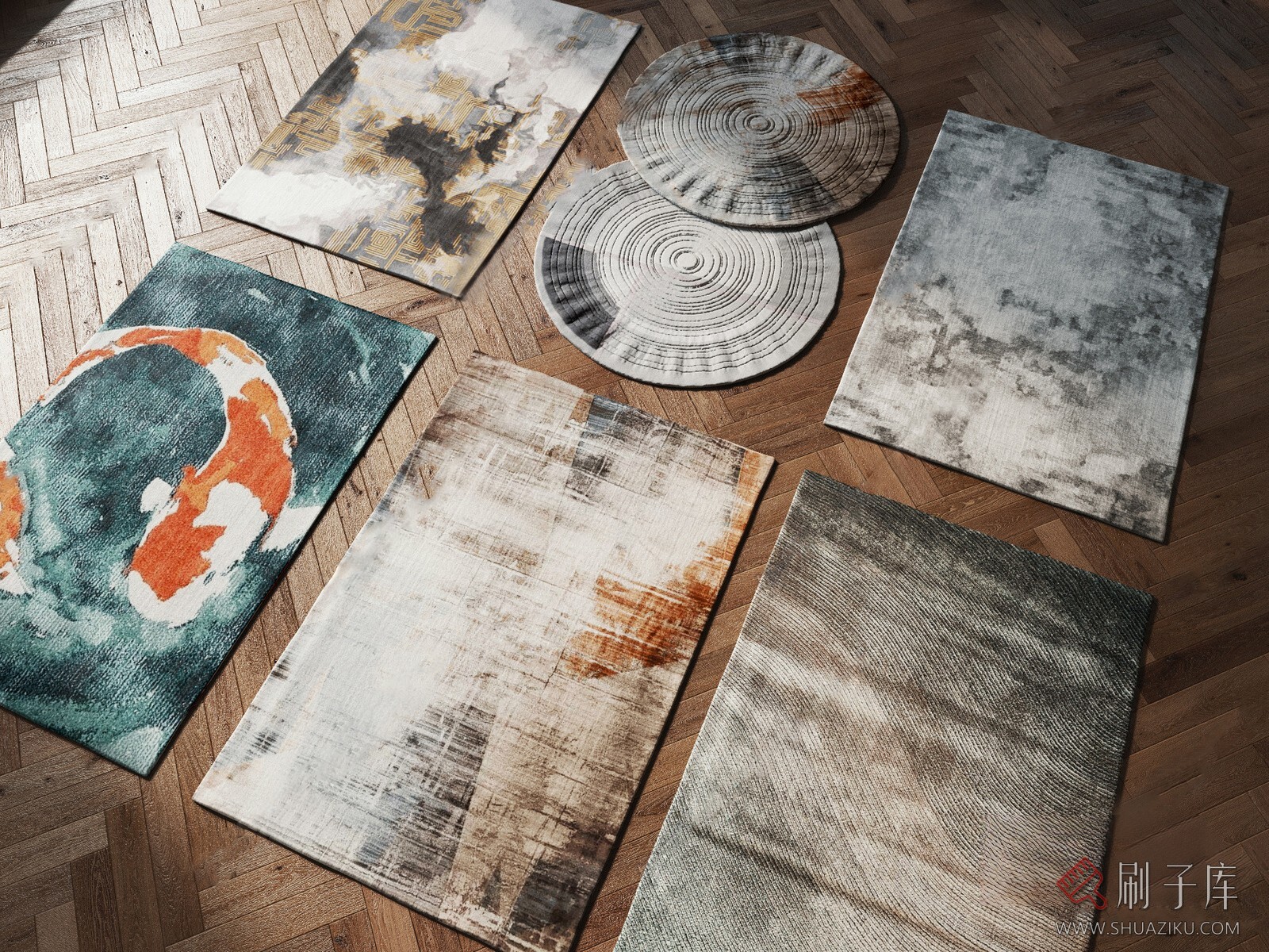 图片[5]-SU布艺地毯模型-刷子库