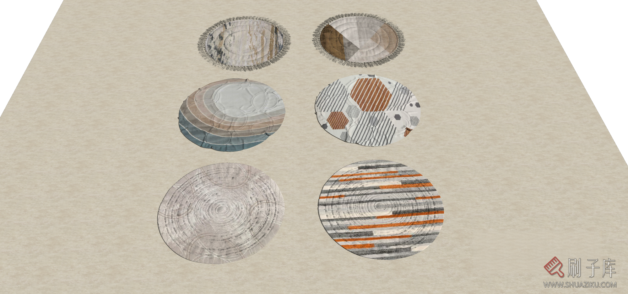 图片[6]-SU布艺地毯模型-刷子库