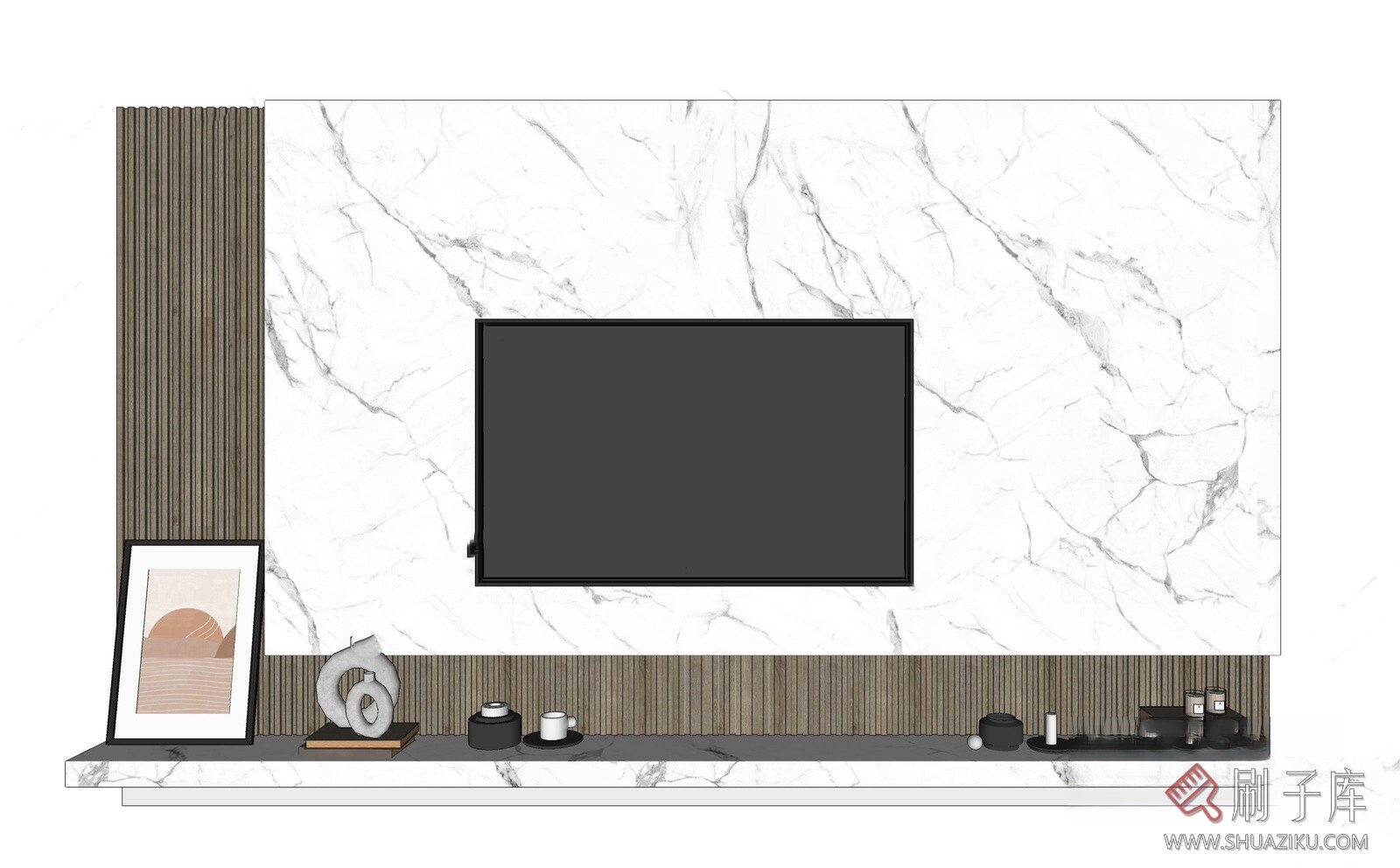 图片[16]-SU电视墙模型-刷子库