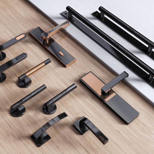 门锁门把手SU模型-刷子库