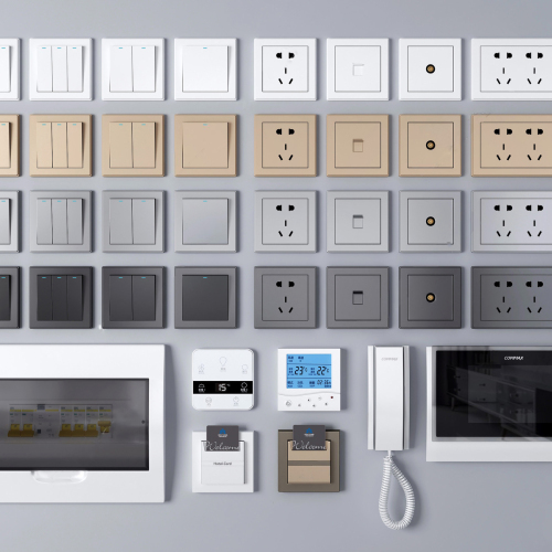 各种开关插座SU模型-刷子库