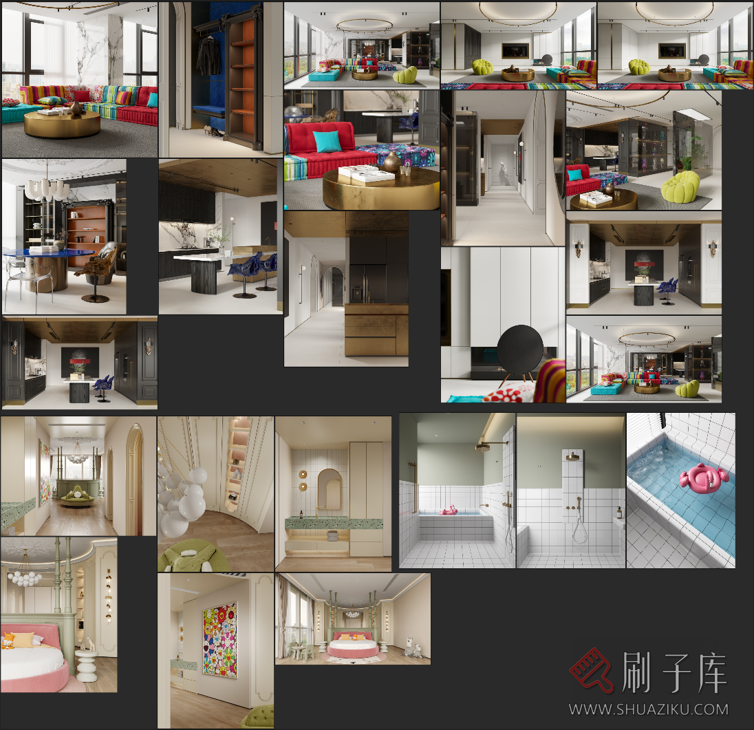 图片[3]-磊总写实场景3dmax模型9套-刷子库