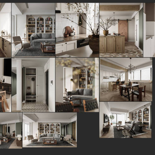 磊总写实场景3dmax模型9套-刷子库