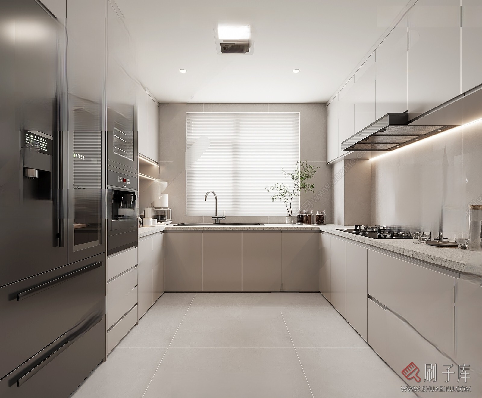 图片[6]-草图大师厨房橱柜SU模型库-45套-刷子库