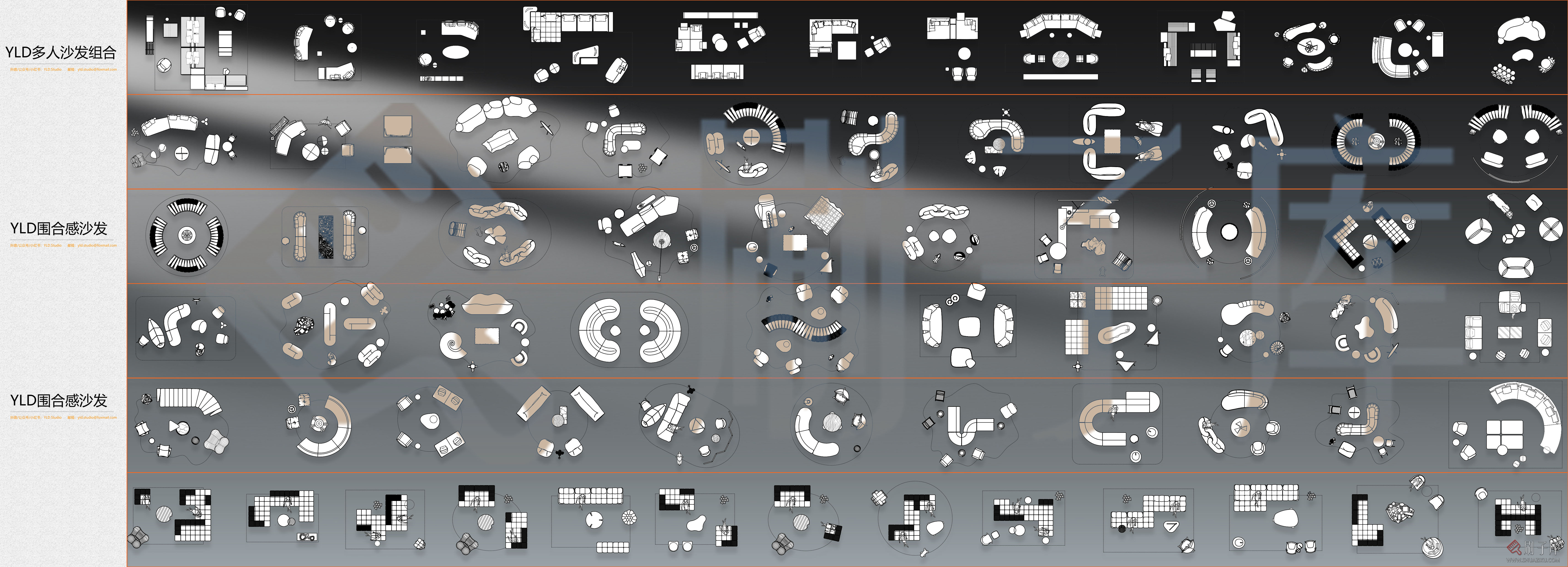 图片[4]-2023精选CAD户型优化专用平面图库-刷子库