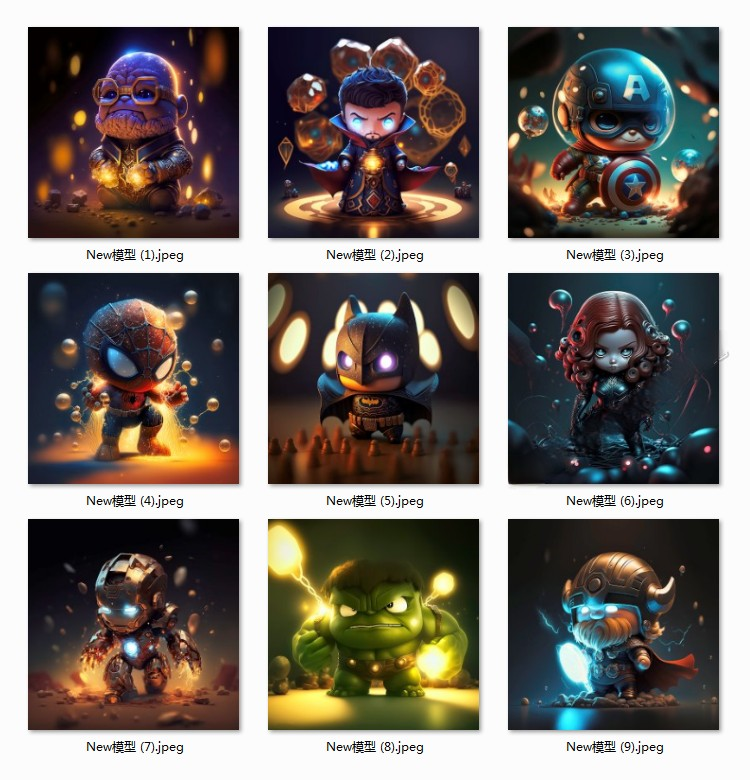 图片[3]-室内家装户型改造优化方案卡通复仇者联盟psd彩平图平面图jpg素材-刷子库