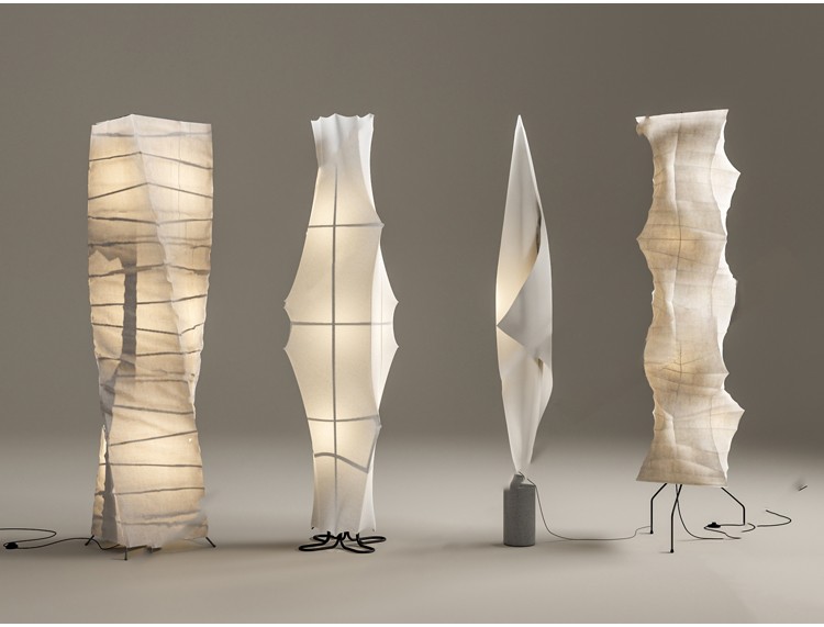 图片[3]-落地灯台灯SU模型库现代轻奢侘寂风奶油家装室内日式灯具草图大师-刷子库