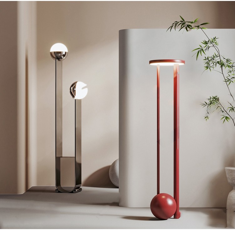 图片[14]-落地灯台灯SU模型库现代轻奢侘寂风奶油家装室内日式灯具草图大师-刷子库