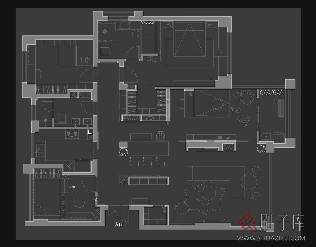 图片[4]-相同户型图改造66种不同设计方案-刷子库