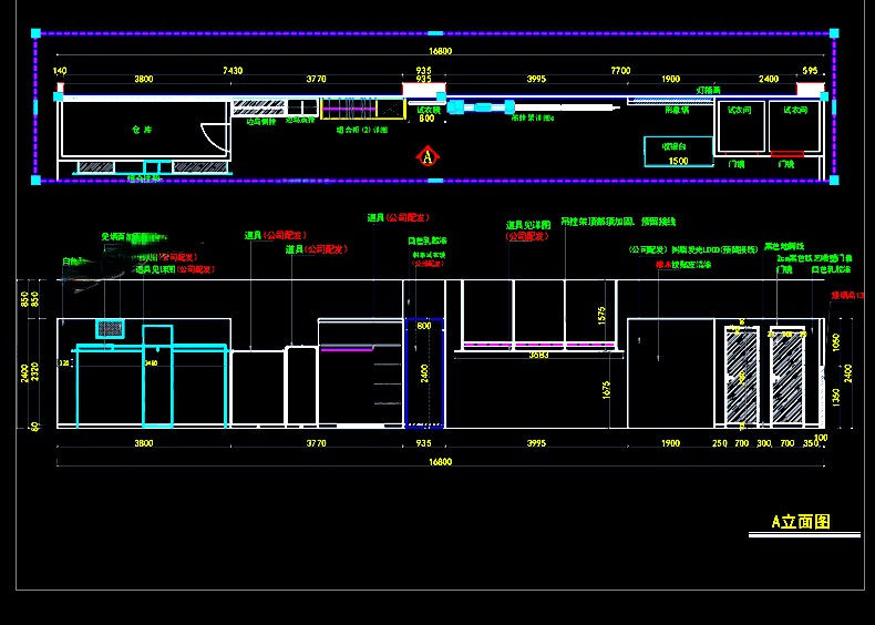 图片[9]-服装店设计橱窗陈列cad图库衣服箱包鞋帽首饰模特展示柜施工图块-刷子库