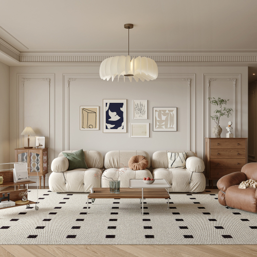 法式中古风客厅-刷子库