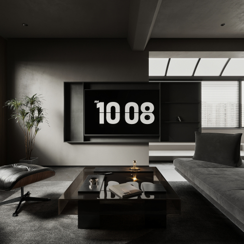 暗黑系写实客餐厅-刷子库