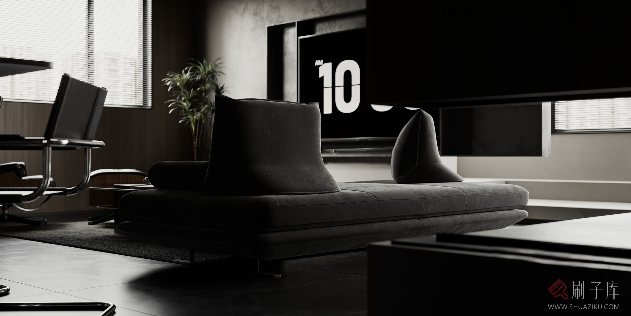 图片[4]-暗黑系写实客餐厅-刷子库