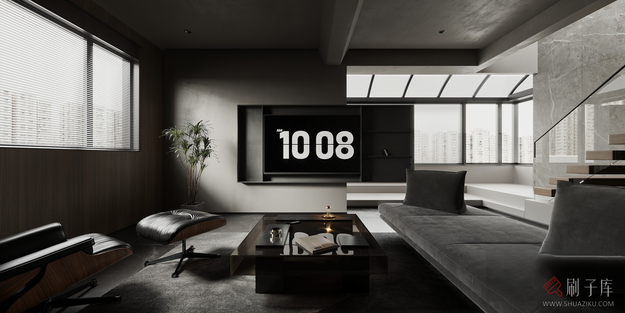 图片[9]-暗黑系写实客餐厅-刷子库