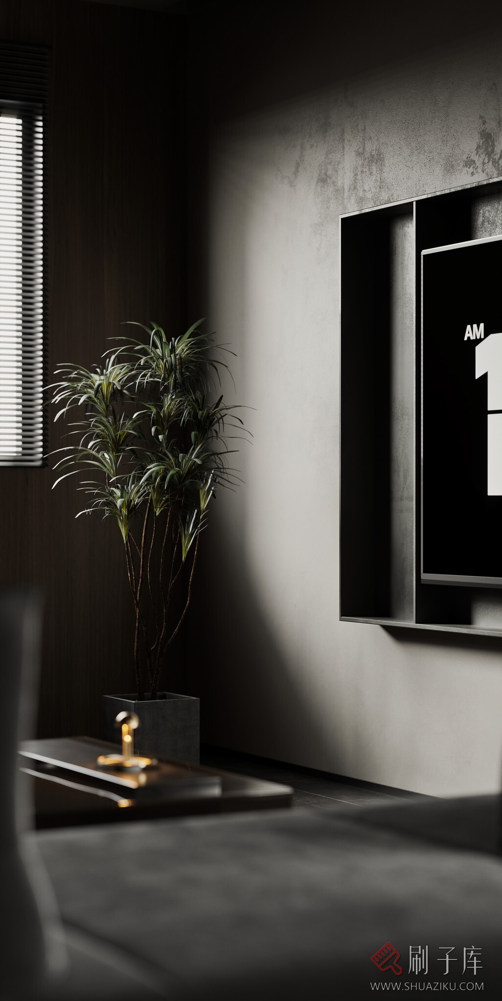 图片[15]-暗黑系写实客餐厅-刷子库