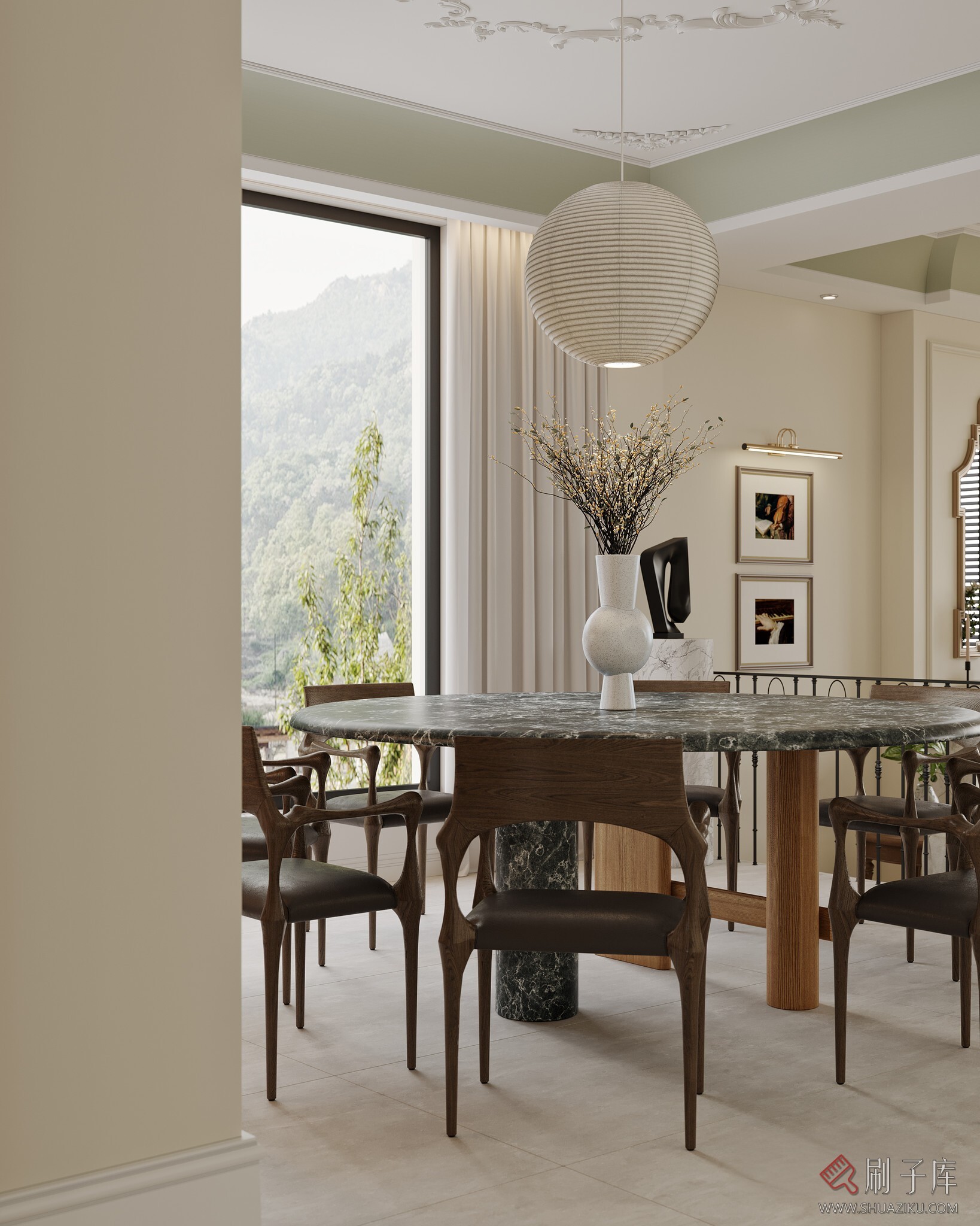 图片[4]-美式客厅-刷子库