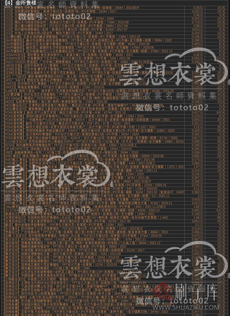 云想衣裳名师资料合集2TB(硬装+软装)室内设计必备资料-30 云想衣裳名师资料合集2TB(硬装+软装)室内设计必备资料-30