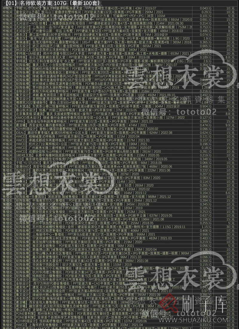 云想衣裳名师资料合集2TB(硬装+软装)室内设计必备资料-58 云想衣裳名师资料合集2TB(硬装+软装)室内设计必备资料-58