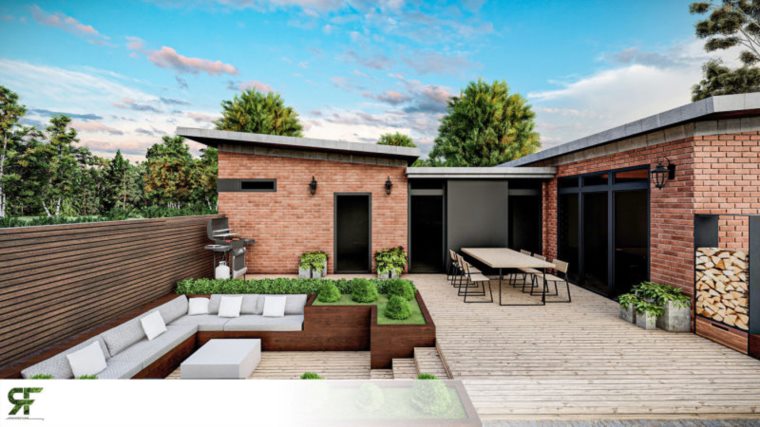 国外露台花园设计高清图集甄选-16