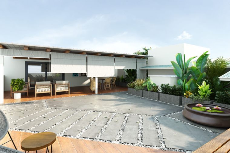 国外露台花园设计高清图集甄选-17