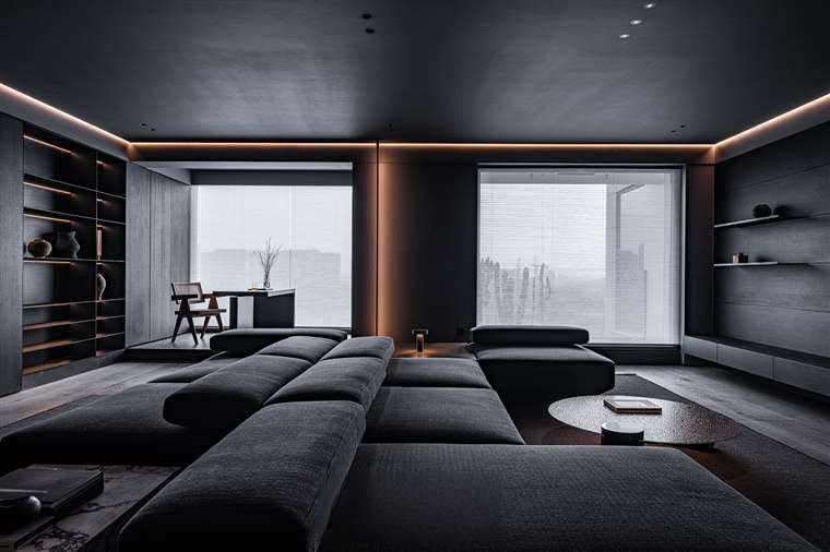 图片[13]-高级灰风格家装设计案例图集-刷子库