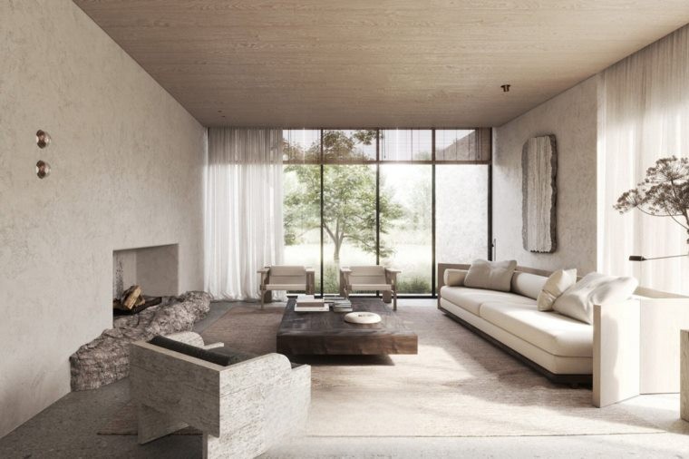 图片[3]-2023侘寂风格家装空间设计案例高清图集-刷子库