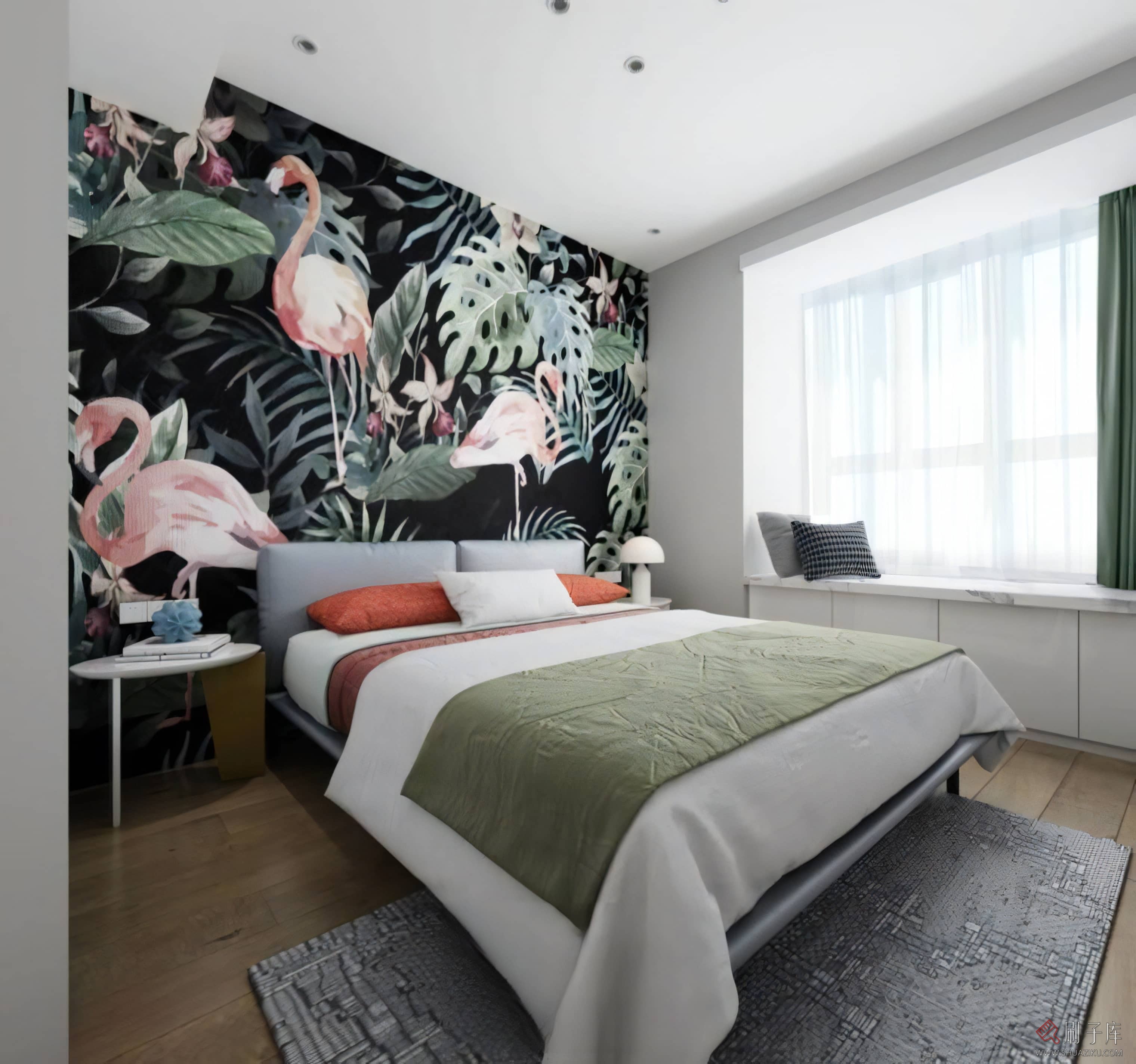 图片[5]-混搭风格住宅空间设计案例高清图集-刷子库