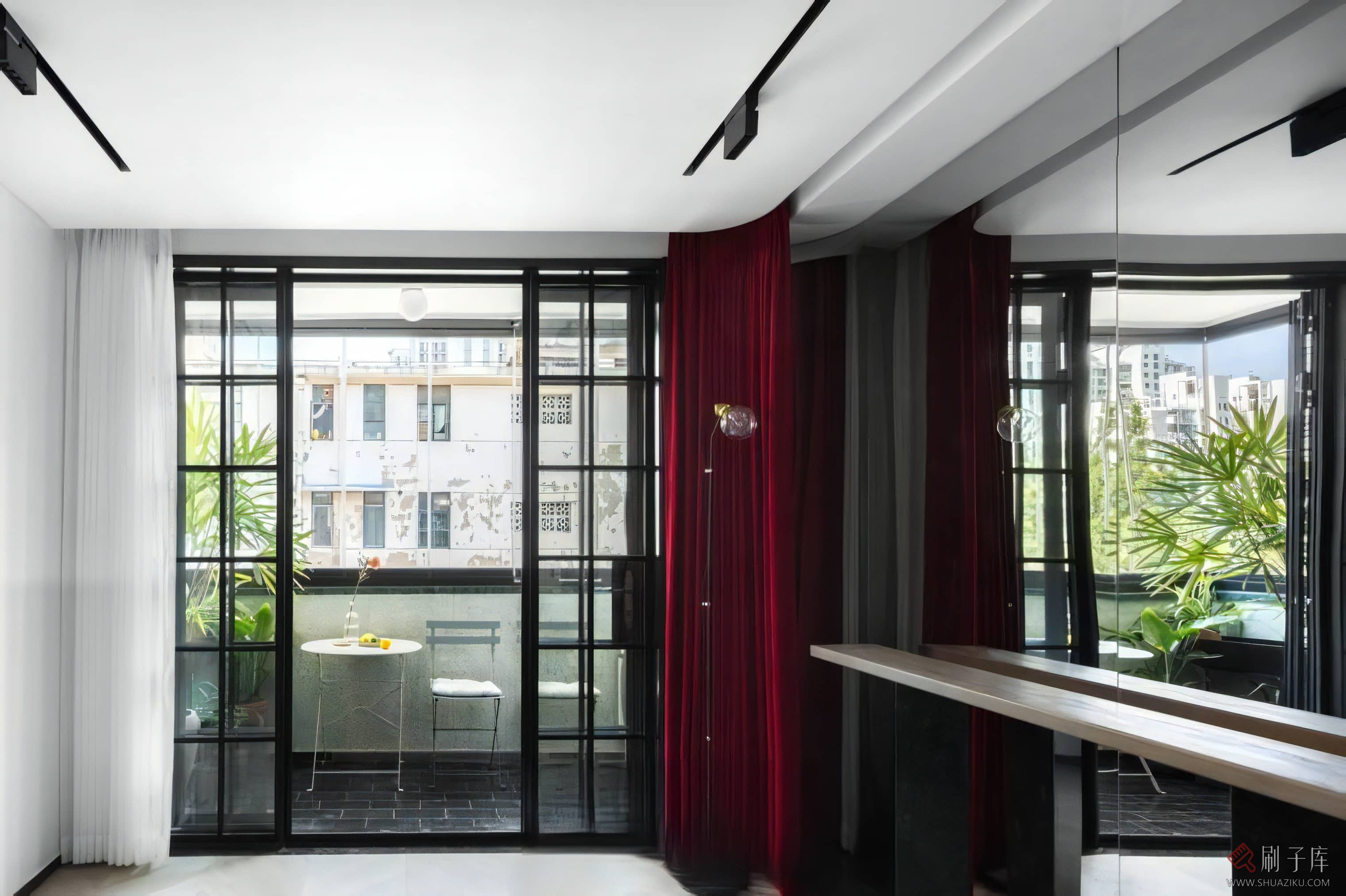 图片[9]-混搭风格住宅空间设计案例高清图集-刷子库