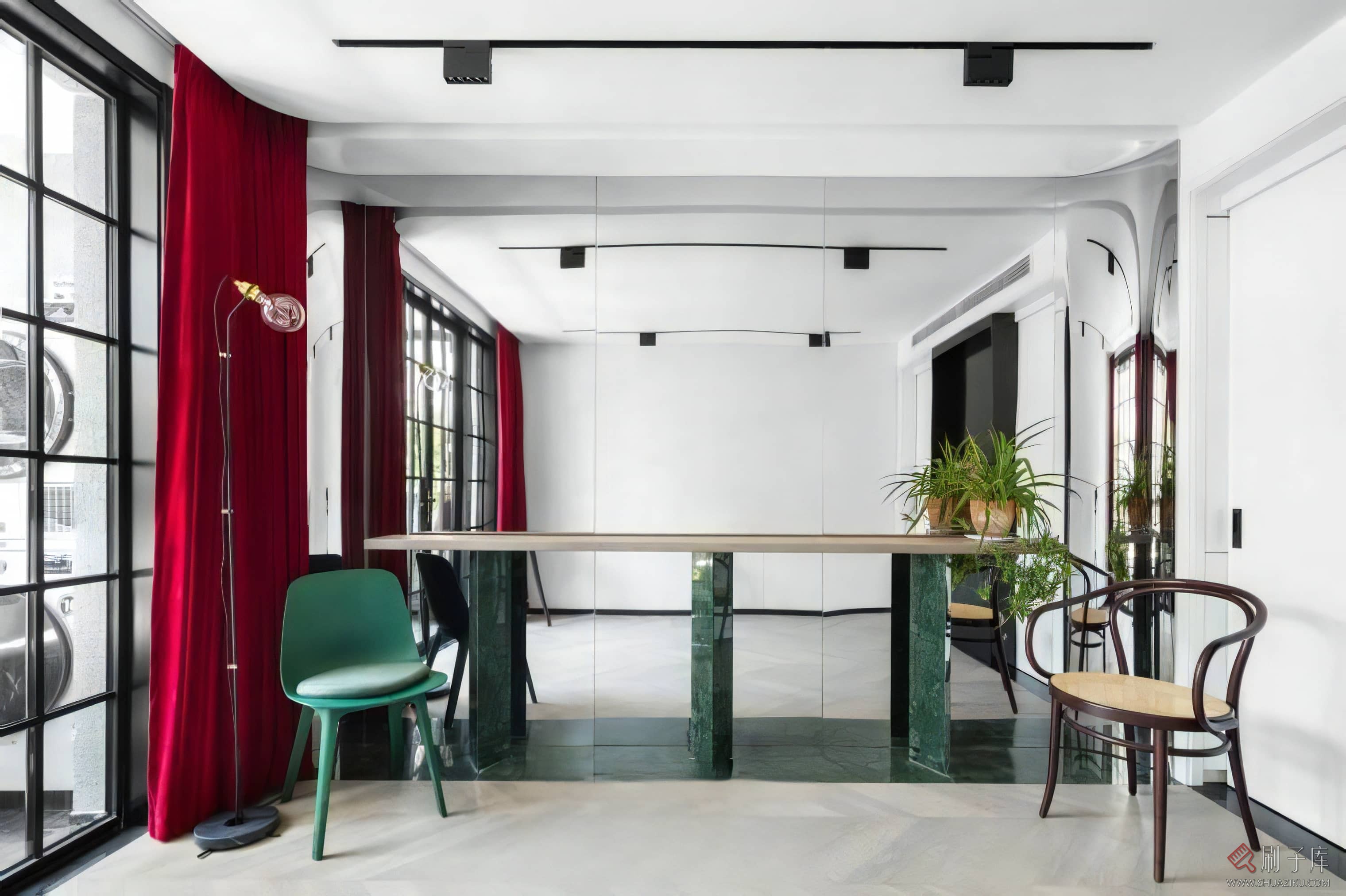 图片[10]-混搭风格住宅空间设计案例高清图集-刷子库