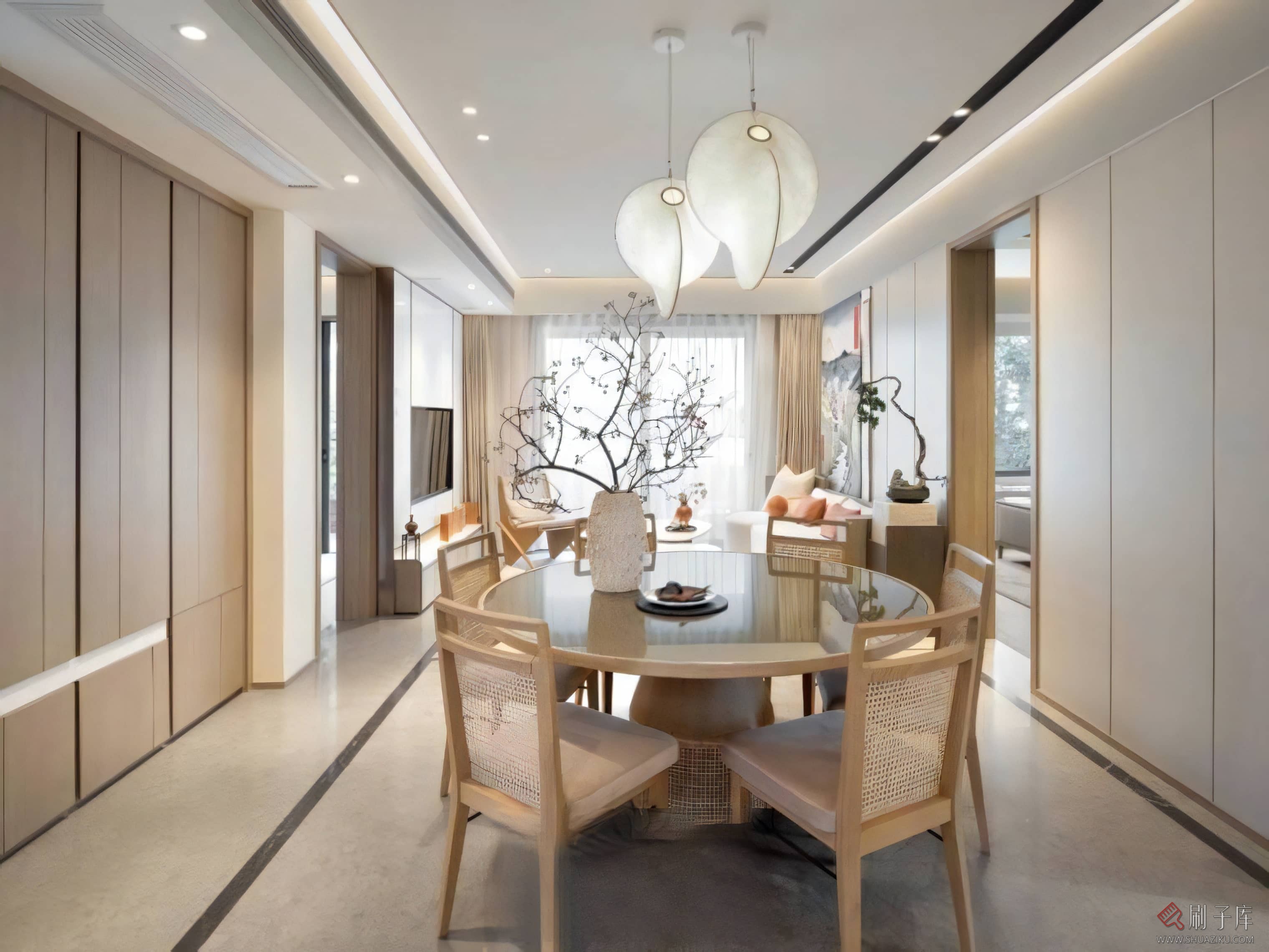 图片[15]-混搭风格住宅空间设计案例高清图集-刷子库